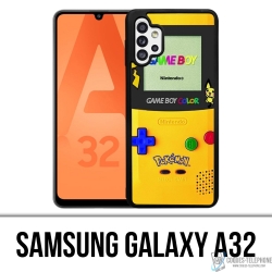 Coque Samsung Galaxy A32 - Game Boy Color Pikachu Jaune Pokémon