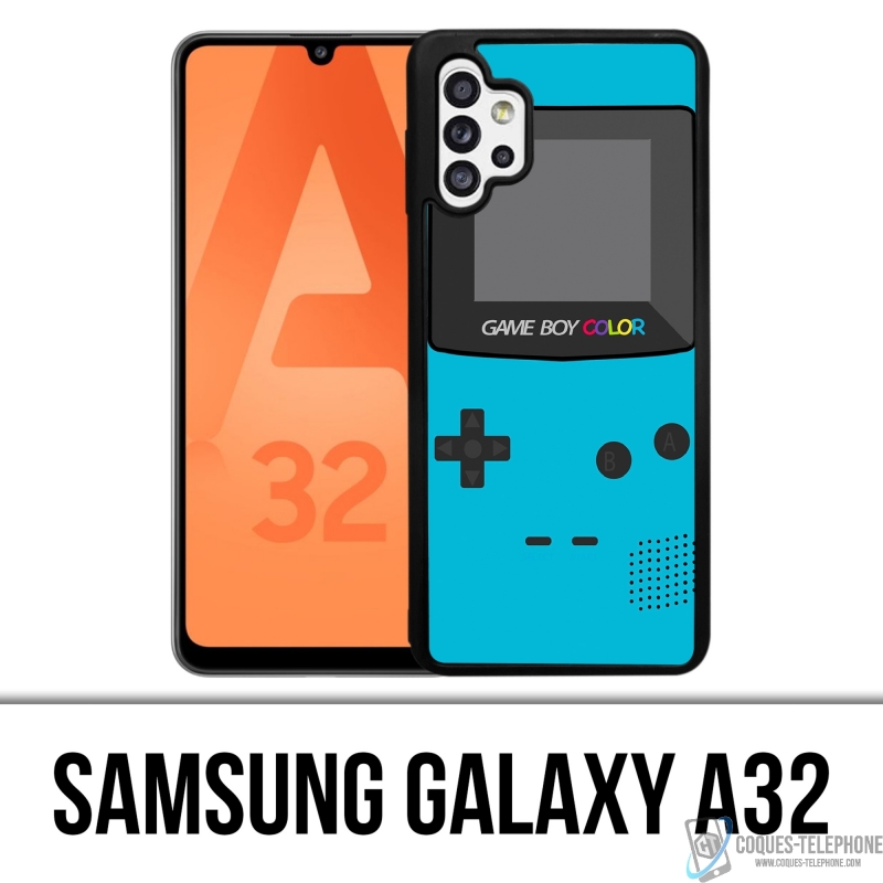 Funda Samsung Galaxy A32 - Game Boy Color Turquesa