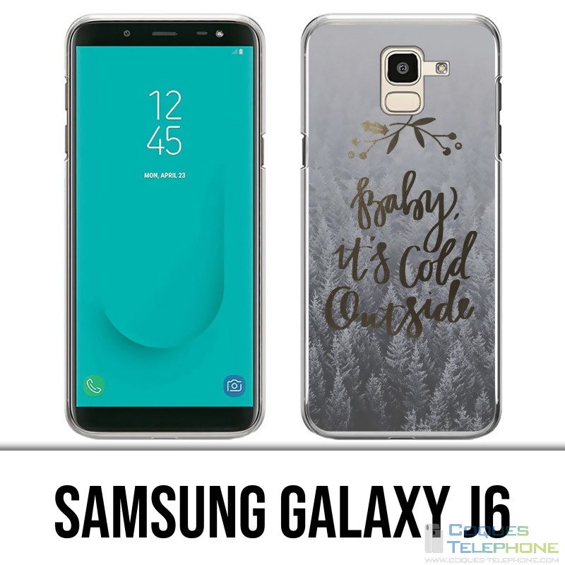 Funda Samsung Galaxy J6 - Baby Cold Outside