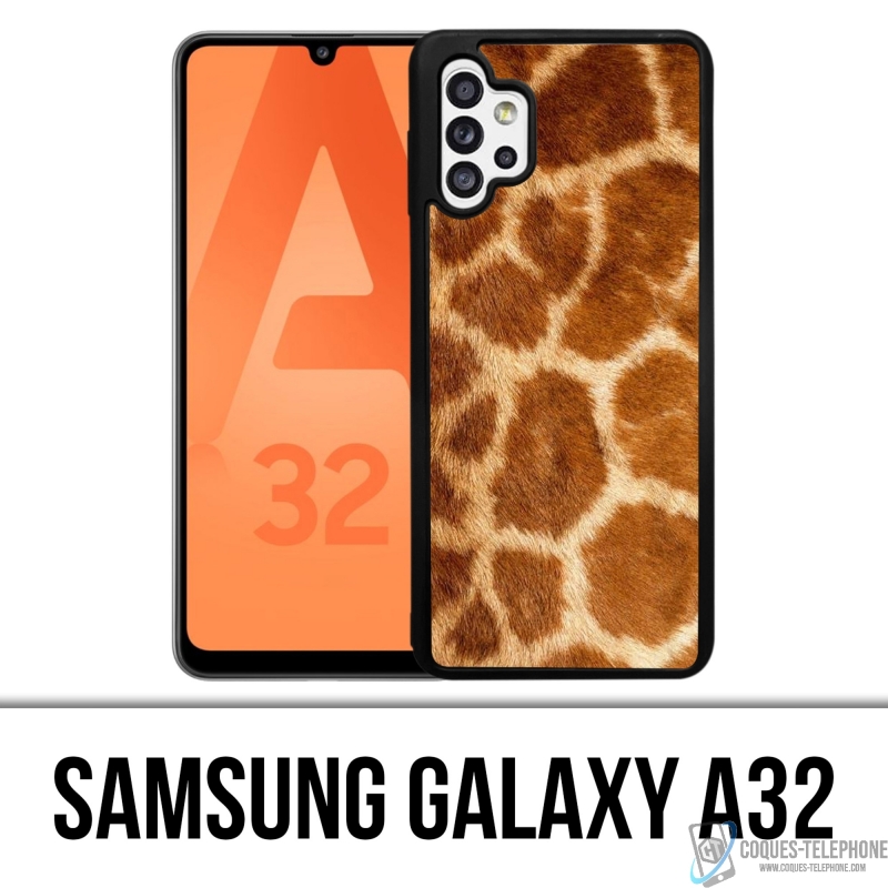 Custodia per Samsung Galaxy A32 - Pelliccia di giraffa