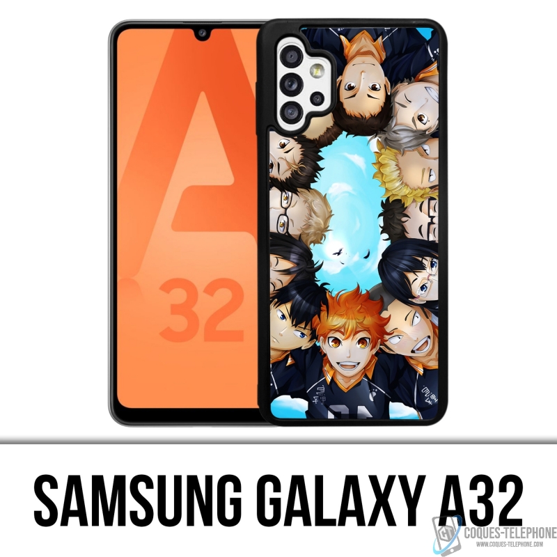 Cover Samsung Galaxy A32 - Haikyuu Team