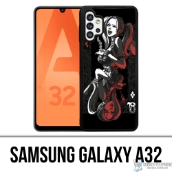 Custodia Samsung Galaxy A32 - Carta Harley Queen