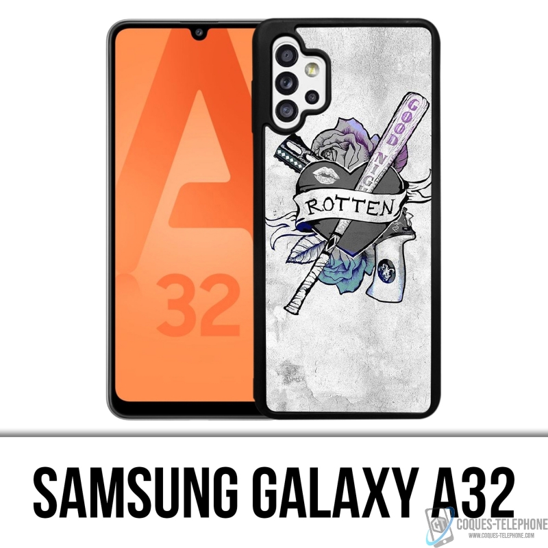 Custodia per Samsung Galaxy A32 - Harley Queen Marcio