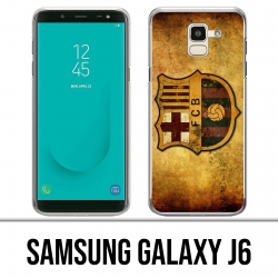 Coque Samsung Galaxy J6 - Barcelone Vintage Football
