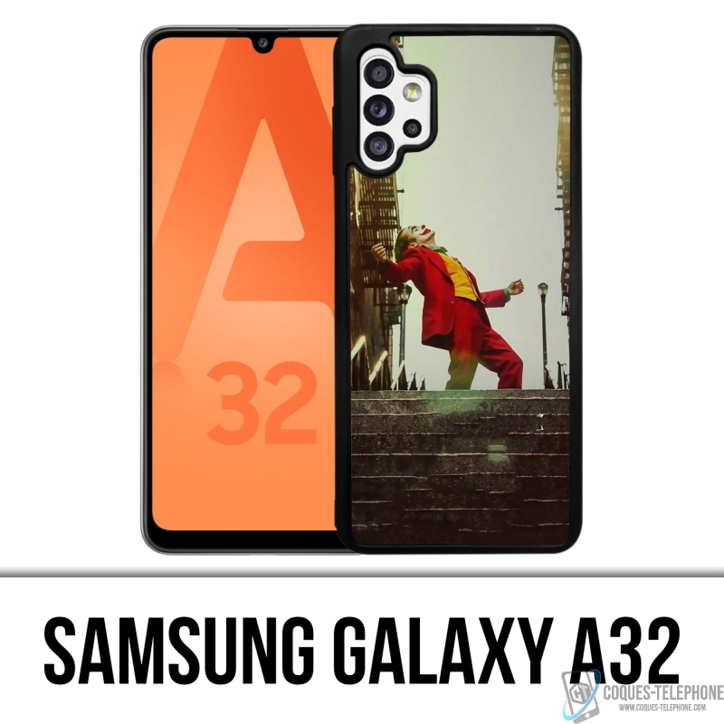 Coque Samsung Galaxy A32 - Joker Film Escalier