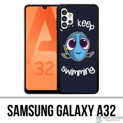 Coque Samsung Galaxy A32 - Just Keep Swimming