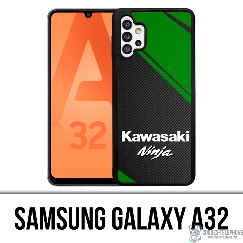 Coque Samsung Galaxy A32 - Kawasaki Ninja Logo