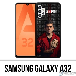 Samsung Galaxy A32 Case - La Casa De Papel - Denver Mask
