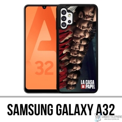 Coque Samsung Galaxy A32 - La Casa De Papel - Equipe
