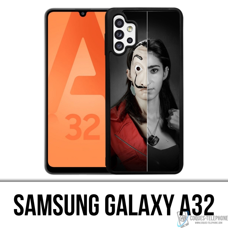 Samsung Galaxy A32 case - La Casa De Papel - Nairobi Split