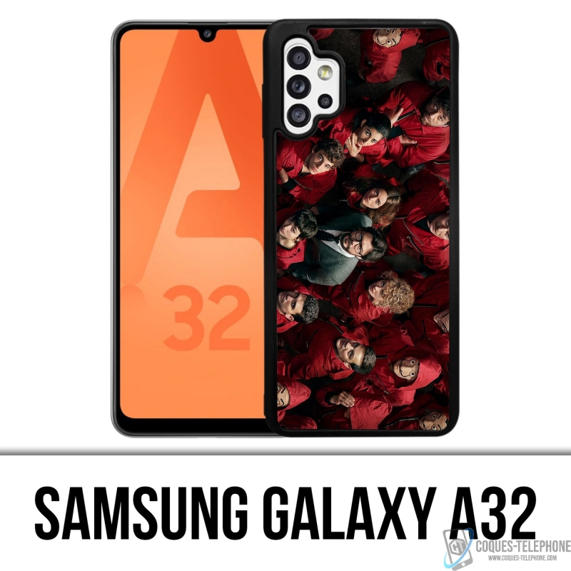 Cover Samsung Galaxy A32 - La Casa De Papel - Skyview