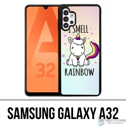 Funda Samsung Galaxy A32 - Unicornio, huelo Raimbow