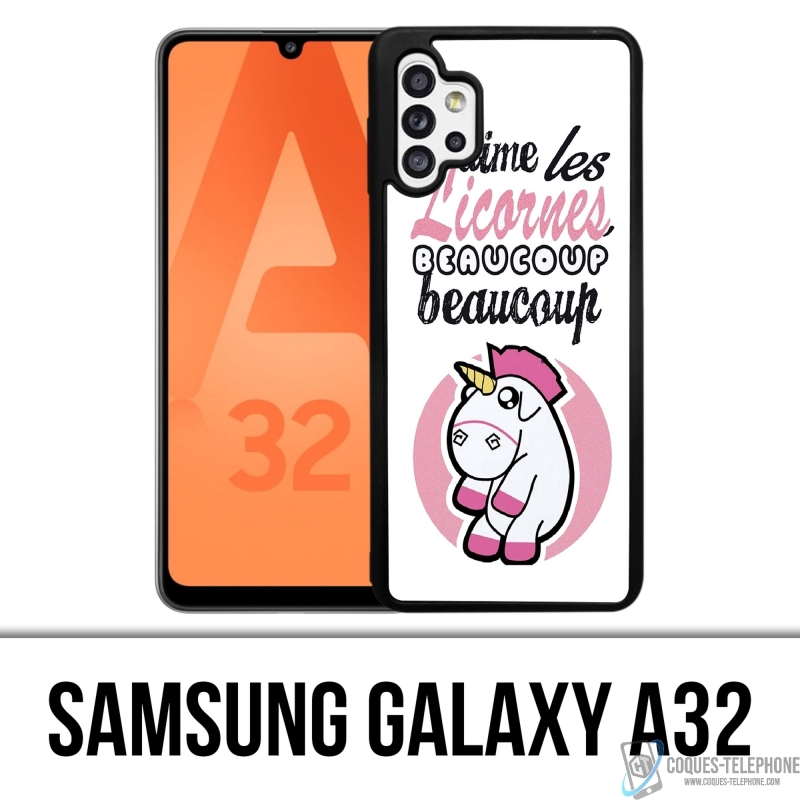 Custodia per Samsung Galaxy A32 - Unicorni