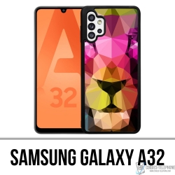 Funda Samsung Galaxy A32 - León geométrico