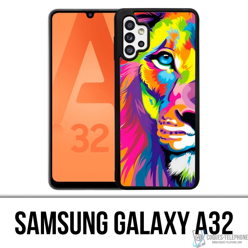 Funda Samsung Galaxy A32 - León multicolor