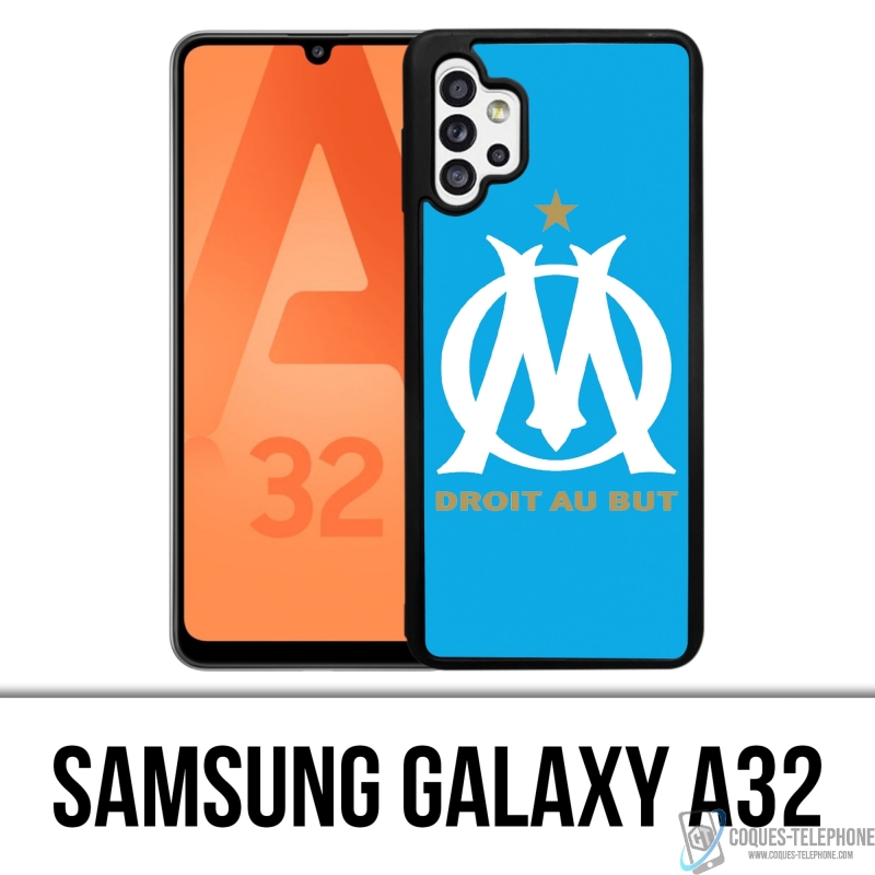 Funda Samsung Galaxy A32 - Om Marseille Logo Azul