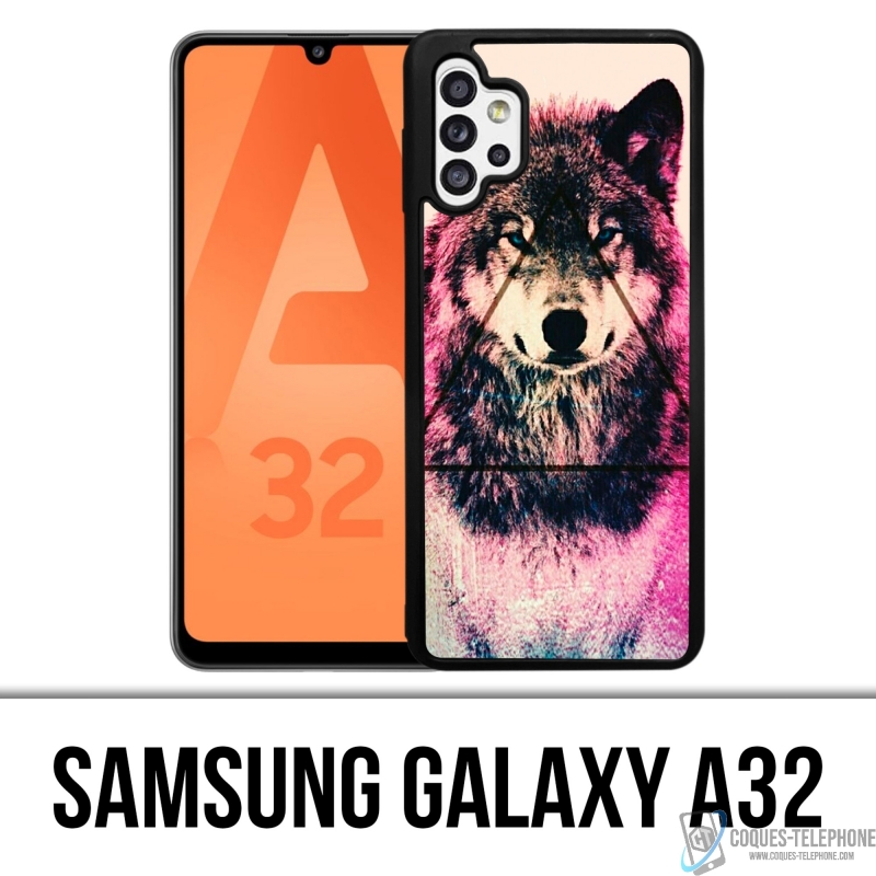 Custodia Samsung Galaxy A32 - Triangolo Lupo