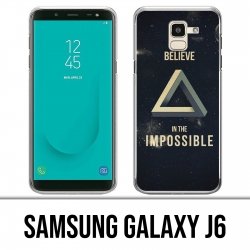 Samsung Galaxy J6 Hülle - Glaube unmöglich