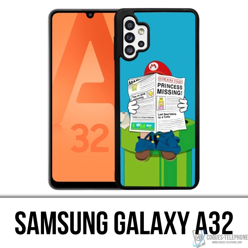 Samsung Galaxy A32 Case - Mario Humor