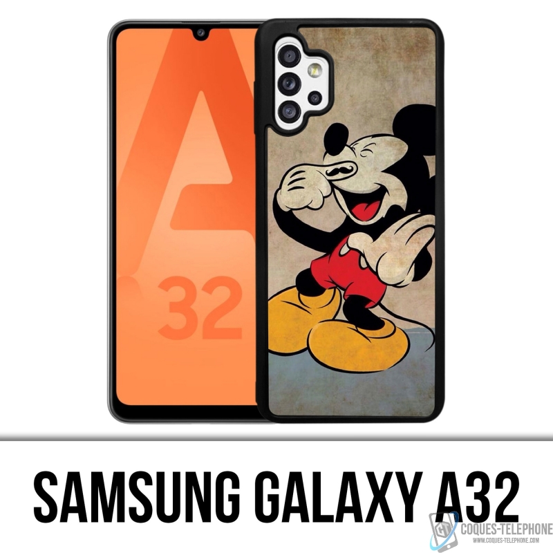 Coque Samsung Galaxy A32 - Mickey Moustache