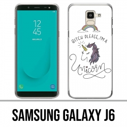 Custodia Samsung Galaxy J6 - Bitch Please Unicorn Unicorn