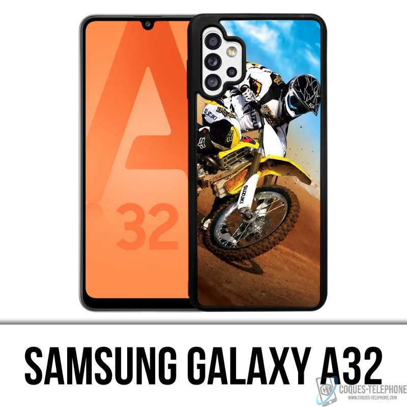 Custodia Samsung Galaxy A32 - Sabbia Motocross