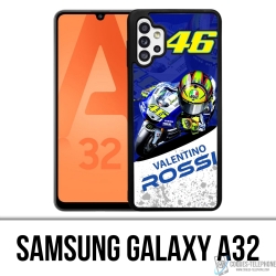 Coque Samsung Galaxy A32 - Motogp Rossi Cartoon 2