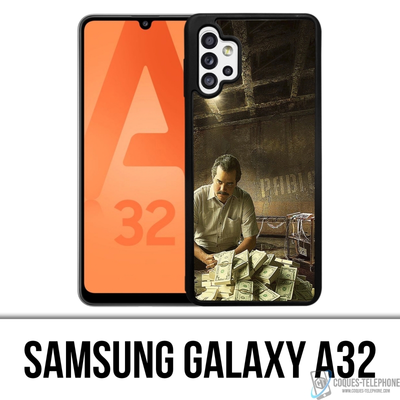 Samsung Galaxy A32 Case - Narcos Gefängnis Escobar
