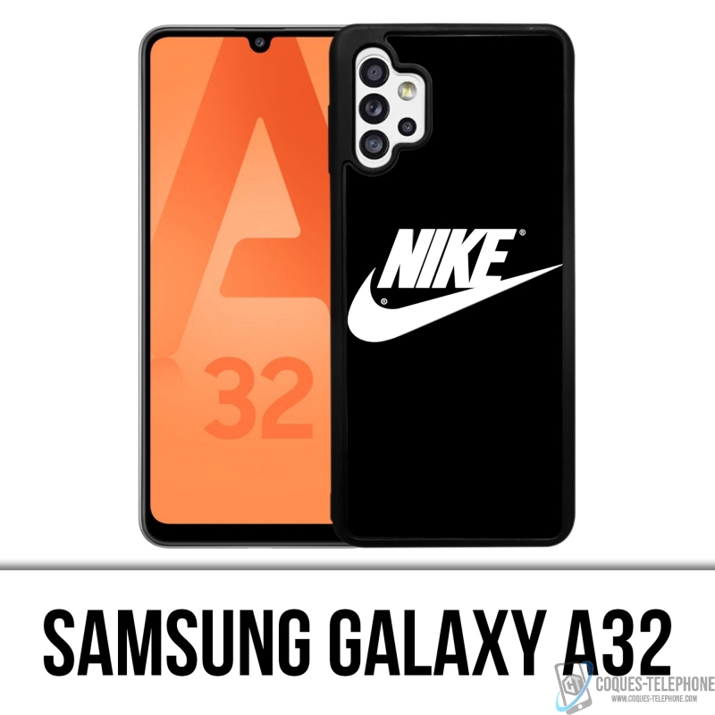 Samsung Galaxy A32 Case - Nike Logo Schwarz