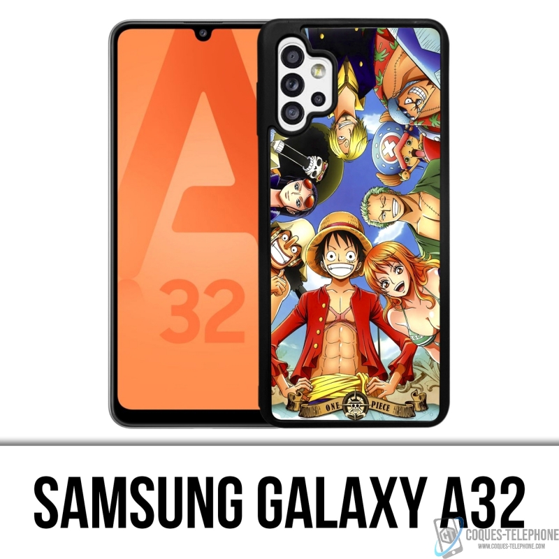 Funda Samsung Galaxy A32 - Personajes de One Piece