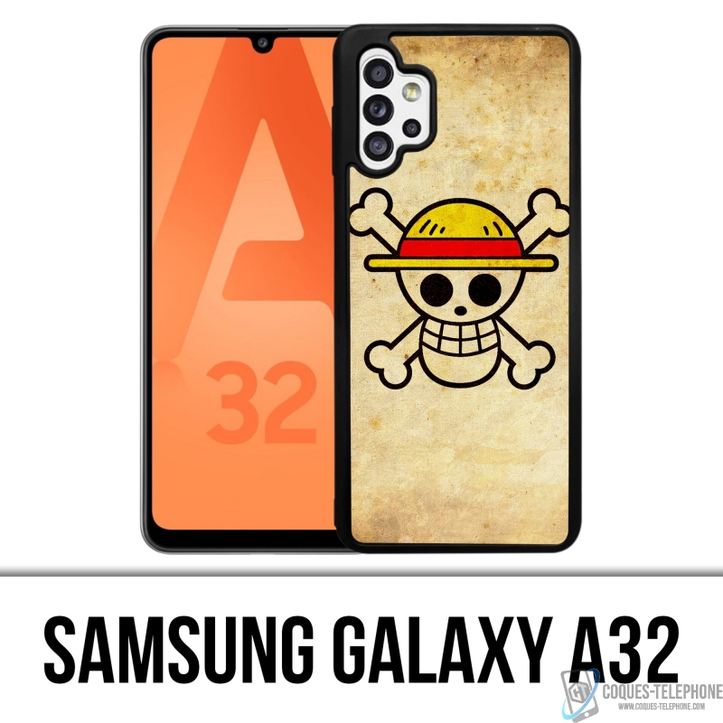 Cover Samsung Galaxy A32 - Logo vintage One Piece