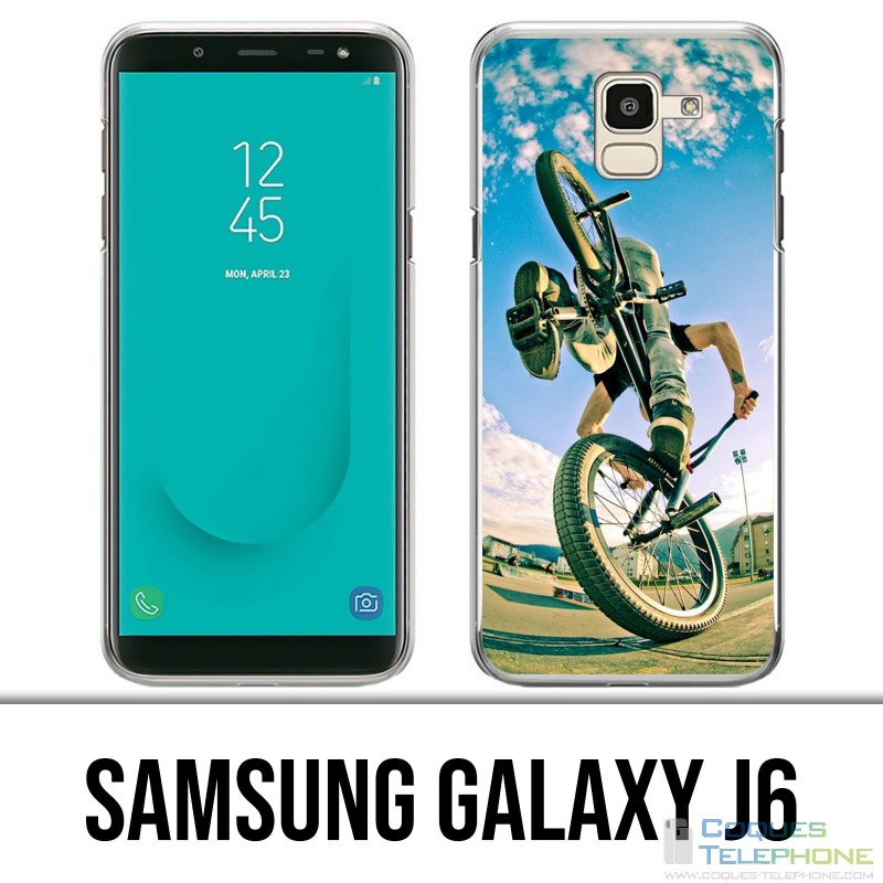 Samsung Galaxy J6 Hülle - Bmx Stoppie
