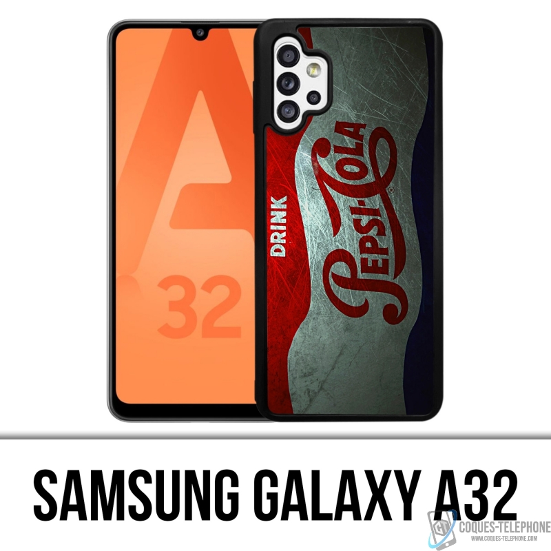 Custodia per Samsung Galaxy A32 - Pepsi vintage