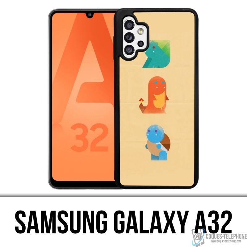 Coque Samsung Galaxy A32 - Pokemon Abstrait