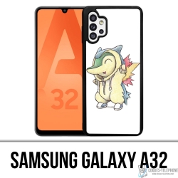 Cover Samsung Galaxy A32 - Pokémon Hericendre Baby