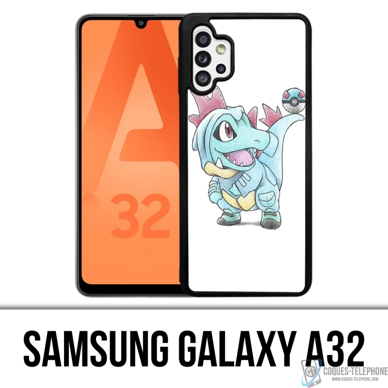 Coque Samsung Galaxy A32 - Pokémon Bébé Kaiminus