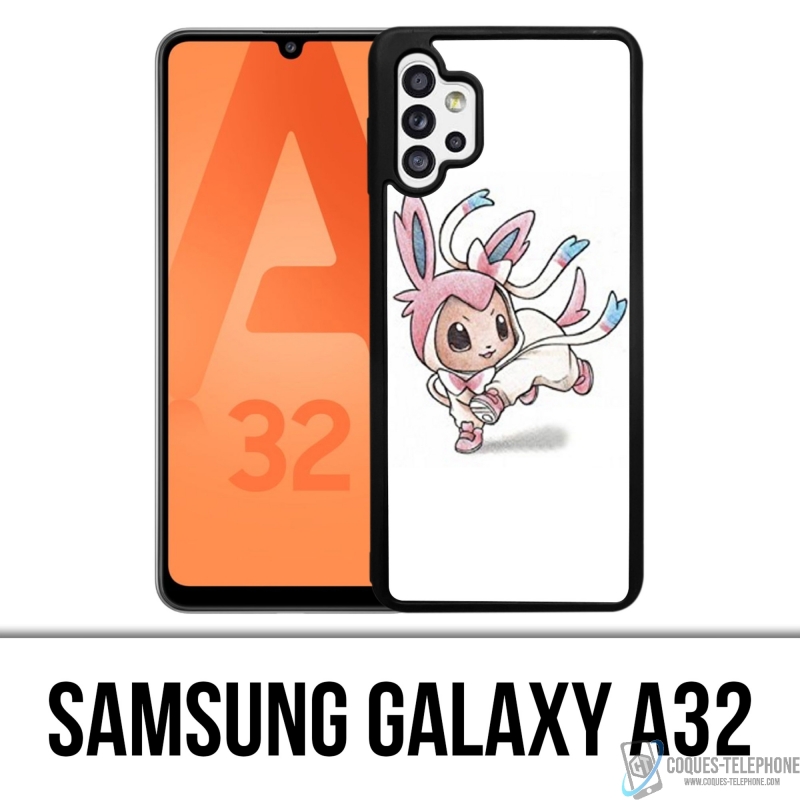 Coque Samsung Galaxy A32 - Pokémon Bébé Nymphali