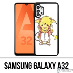 Custodia per Samsung Galaxy A32 - Pokémon Raichu Baby