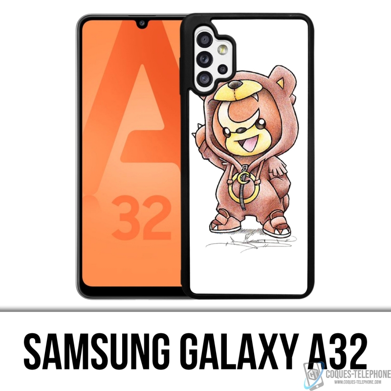 Coque Samsung Galaxy A32 - Pokemon Bébé Teddiursa