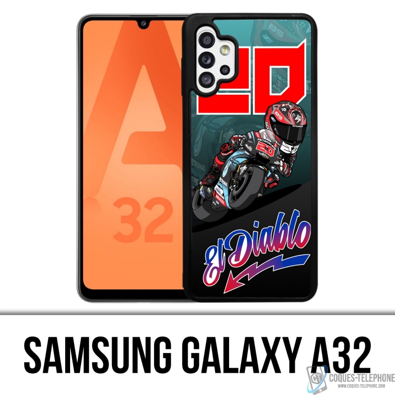 Coque Samsung Galaxy A32 - Quartararo Cartoon