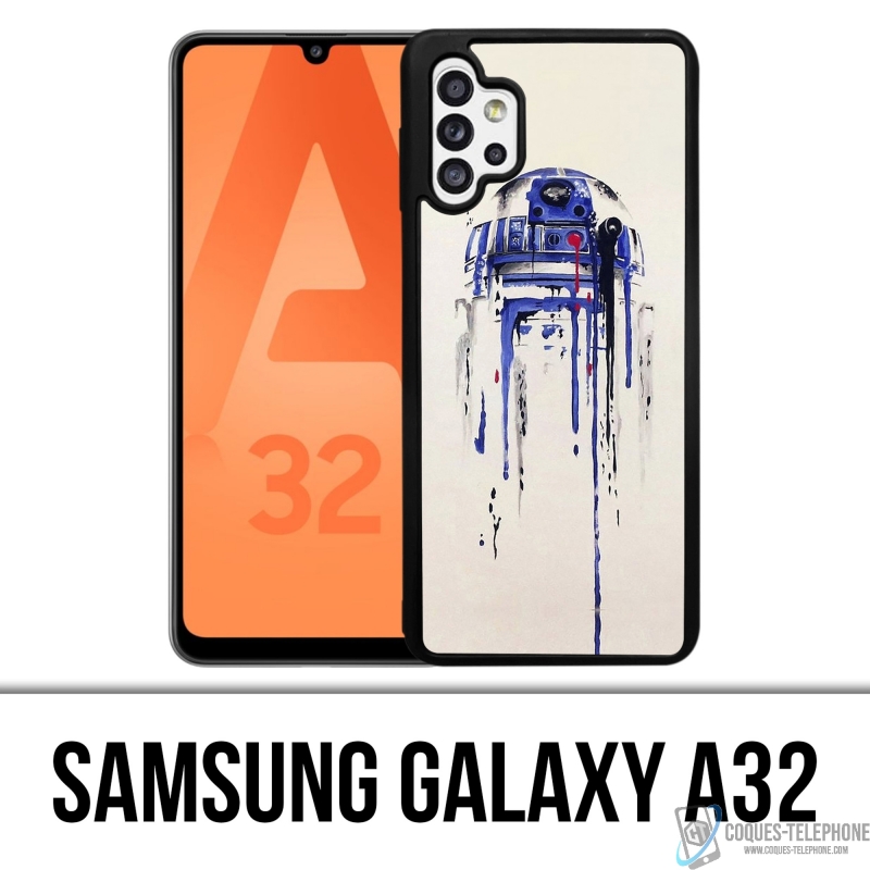 Samsung Galaxy A32 Case - R2D2 Paint