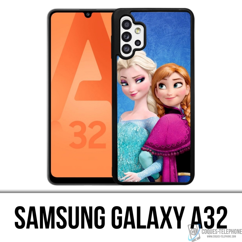 Funda Samsung Galaxy A32 - Frozen Elsa y Anna