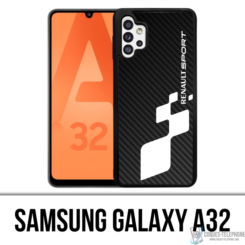 Coque Samsung Galaxy A32 - Renault Sport Carbone