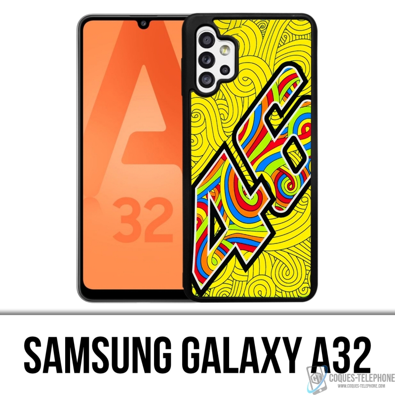 Coque Samsung Galaxy A32 - Rossi 46 Waves