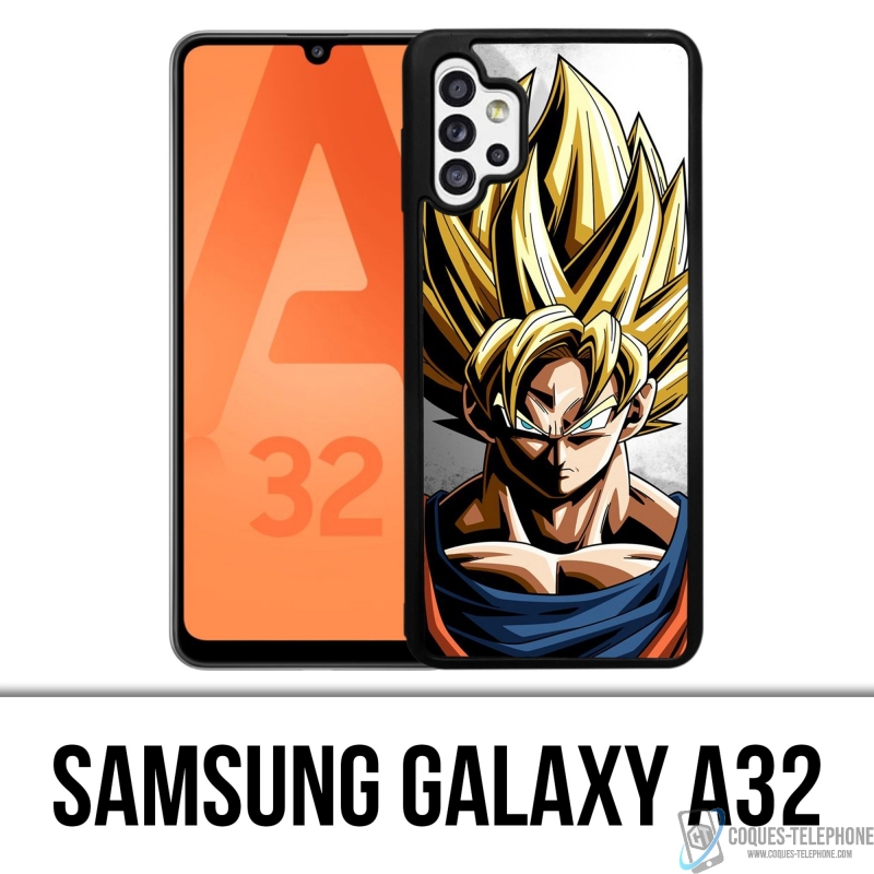 Custodia per Samsung Galaxy A32 - Goku Wall Dragon Ball Super