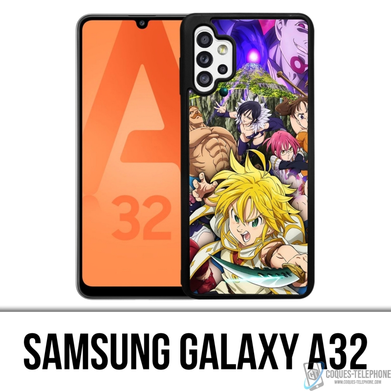 Coque Samsung Galaxy A32 - Seven Deadly Sins