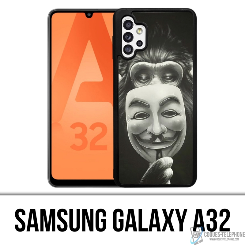 Samsung Galaxy A32 Case - Anonymous Monkey Monkey