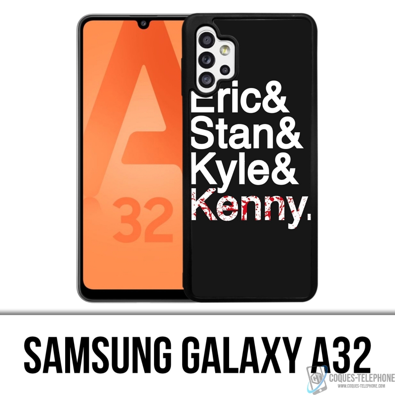 Samsung Galaxy A32 case - South Park Names