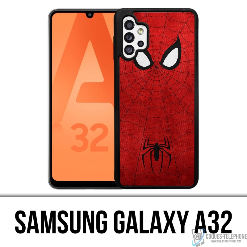 Funda Samsung Galaxy A32 - Diseño artístico de Spiderman