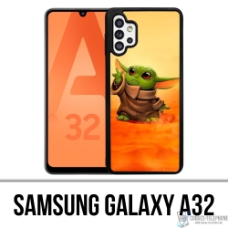 Custodia Samsung Galaxy A32 - Star Wars Baby Yoda Fanart